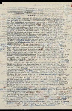 A.B. Marbaud, « Au bagne – Exécuteur des Hautes Œuvres »