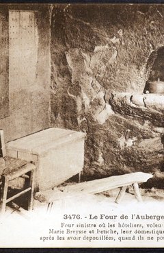 Le four de l'auberge de Peyrebeilhe (Peyrebeille) [carte postale]