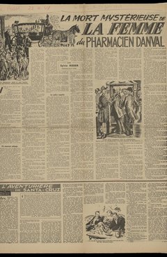Sylvia Risser, « La mort mystérieuse de la femme du pharmacien Danval », La Presse, 22 juin 1948