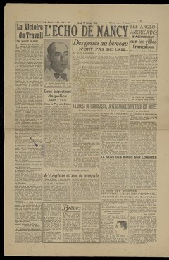 « Nîmes : Les gendarmes de Lasalle viennent de mettre hors d’état de nuire une bande armée »,1944