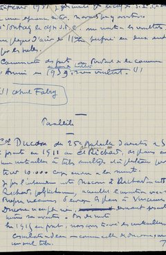 Albert Ubaud, Les armes à feu