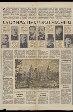 Anonyme, « La dynastie des Rothschild » [article de presse]