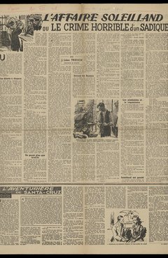 J. Léon Treich, « L’affaire Soleilland ou le crime horrible d’un sadique », La Presse, 10 août 1948