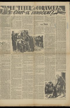 Léon Treich, « Le “tueur” de Corancez était-il innocent ? », La Presse, 14 janvier 1947