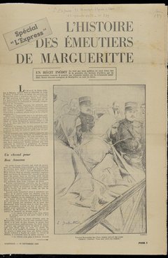 « L’histoire des émeutiers de Margueritte », L’Express, 18 septembre 1958 [article de presse]